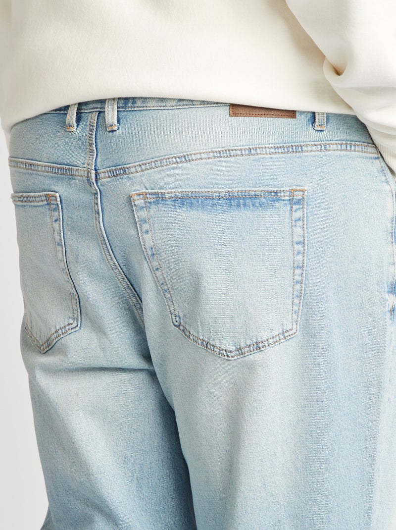 Jean coupe droite / regular fit 5 poches Bleu - Kiabi