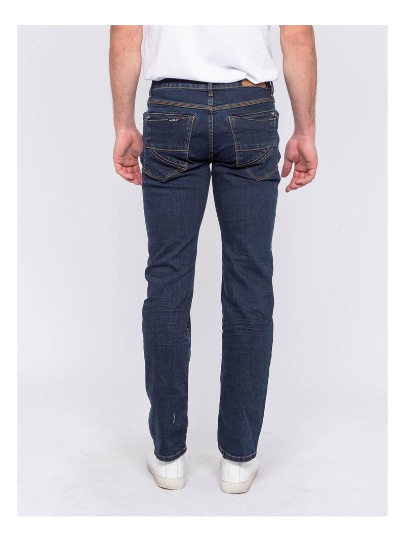 Jean coupe droite SWARZYL Bleu - Kiabi