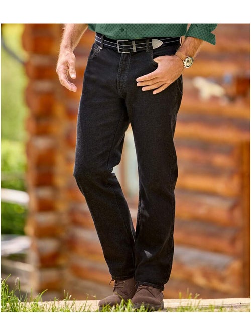 Jean Coupe Droite Taille Semi-Elastiquée   - ATLAS FOR MEN - Kiabi