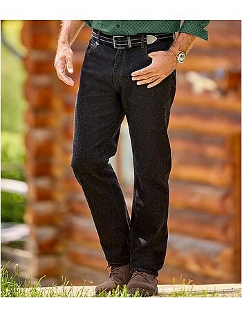 Jean coupe droite taille semi-elastiquée - atlas for men