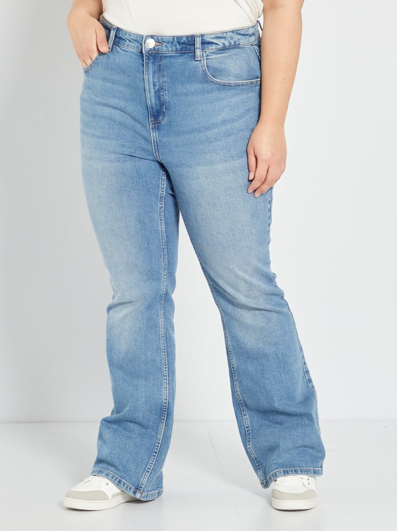 Jean coupe flare BLEU - Kiabi