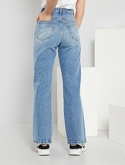 Soldes jean ado  slim, bootcut  mode Fille adolescente  Kiabi