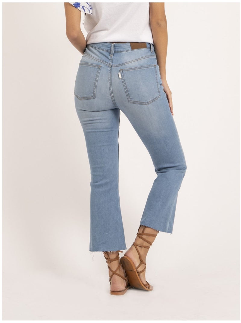 Jean coupe flare EUDORIA Bleu - Kiabi