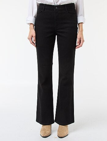 Jean coupe flare/bootcut à taille haute