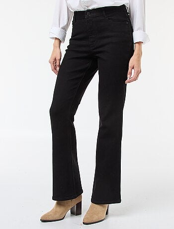 Jean coupe flare/bootcut à taille haute