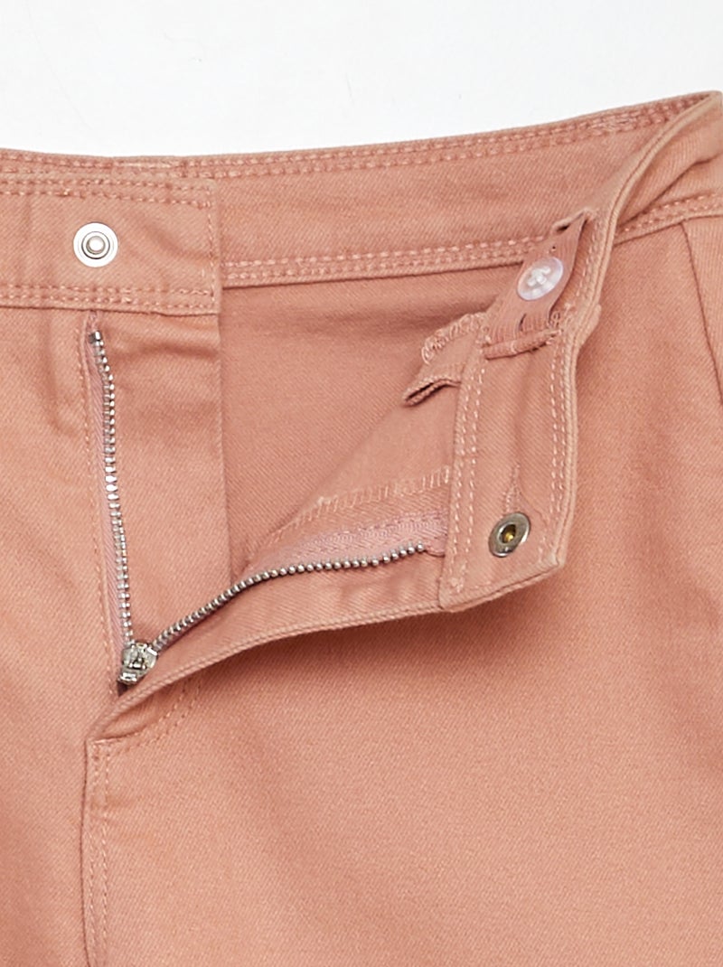 Jean coupe large - Coupe + confortable rose - Kiabi