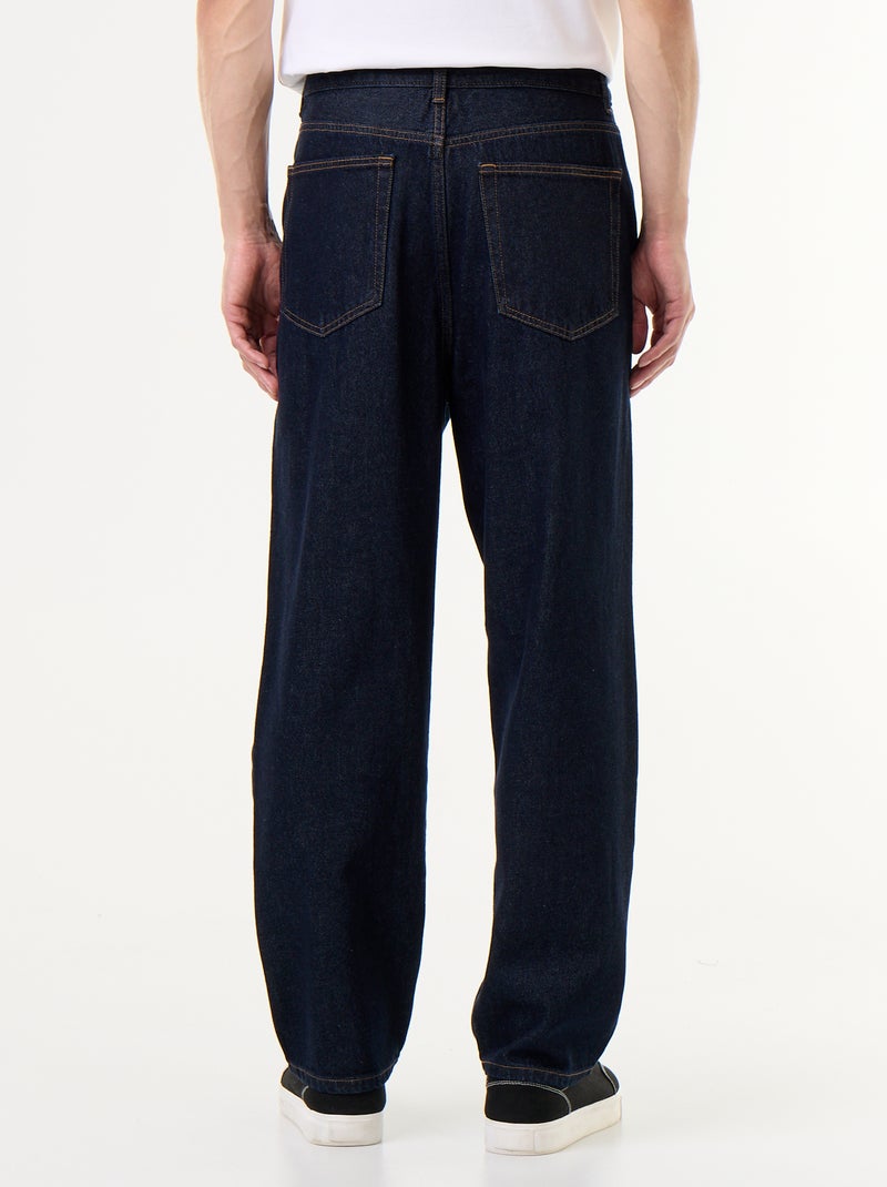 Jean coupe large / relaxed fit Bleu - Kiabi