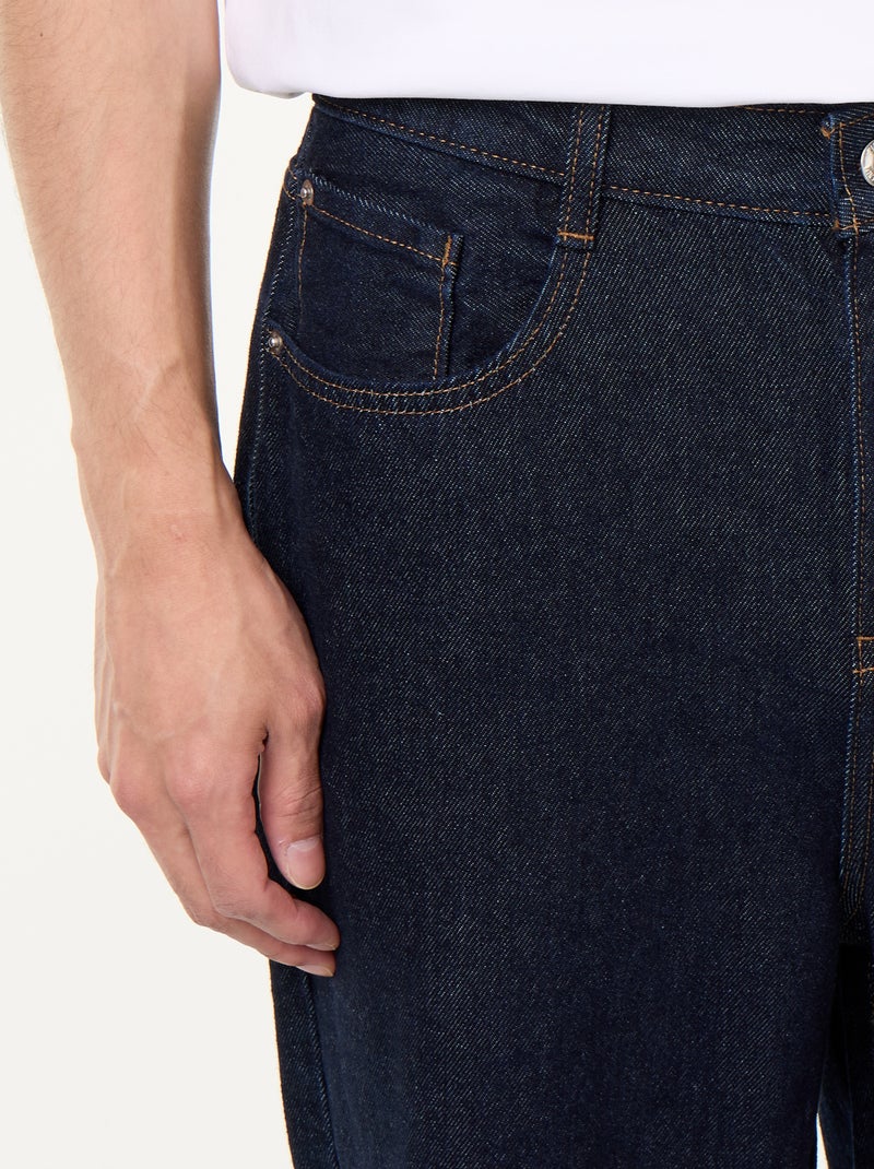 Jean coupe large / relaxed fit Bleu - Kiabi