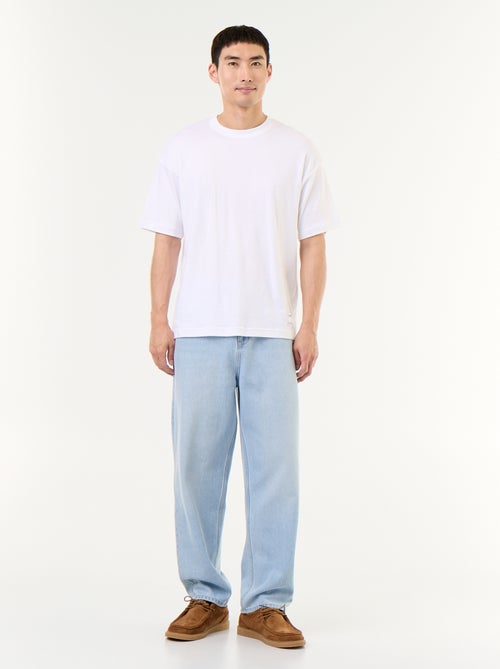 Jean coupe large / relaxed fit - Kiabi Jean coupe large / relaxed fit - Kiabi