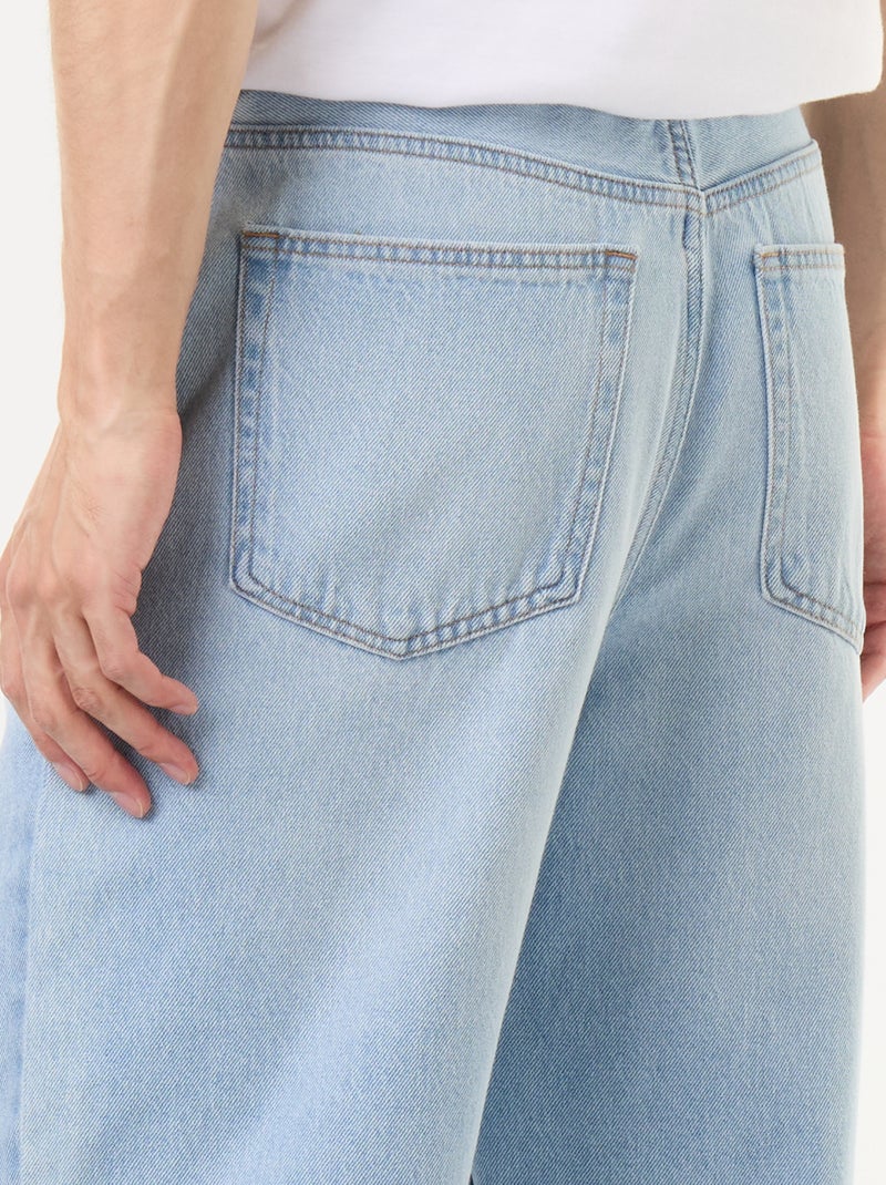 Jean coupe large / relaxed fit Bleu - Kiabi