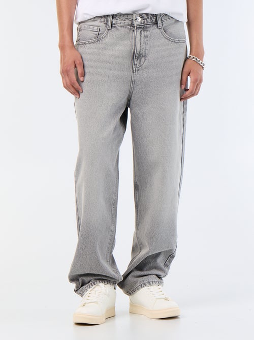 Jean coupe large / relaxed fit - Kiabi Jean coupe large / relaxed fit - Kiabi
