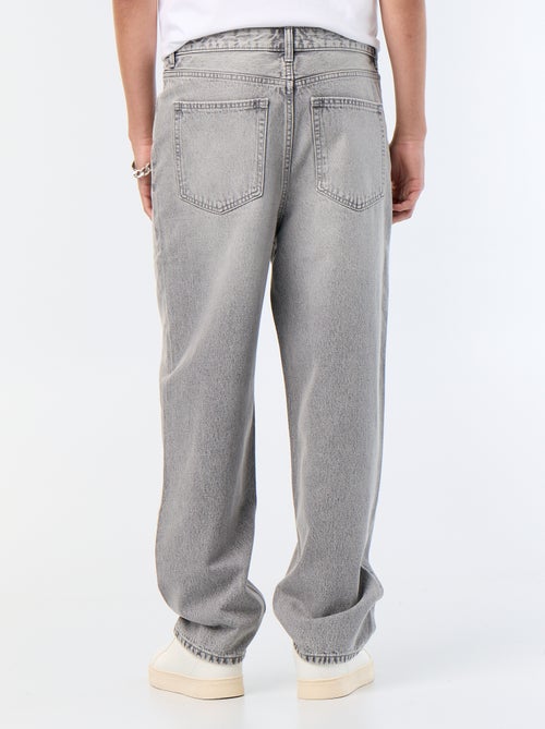 Jean coupe large / relaxed fit - Kiabi Jean coupe large / relaxed fit - Kiabi