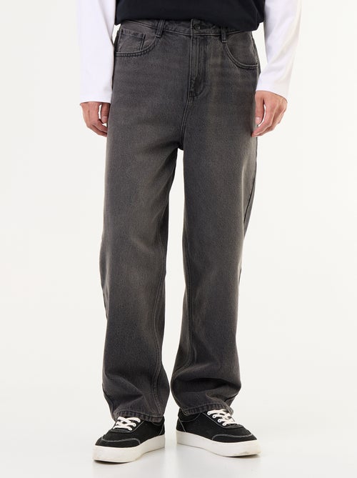 Jean coupe large / relaxed fit - Kiabi Jean coupe large / relaxed fit - Kiabi