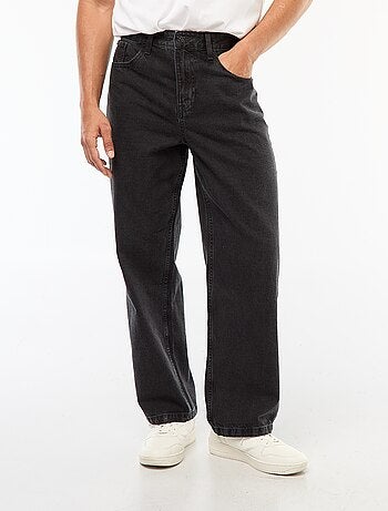 Jean coupe large / wide leg 5 poches