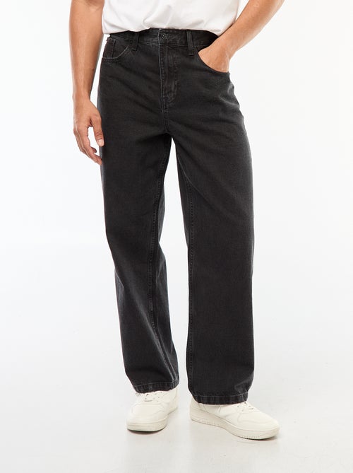 Jean coupe large / wide leg 5 poches - Kiabi