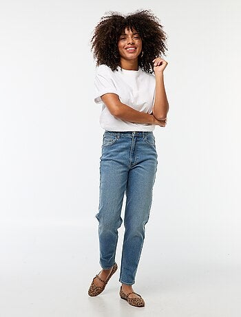 Jean coupe mom - L28