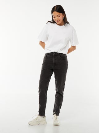 Jean coupe mom - L28