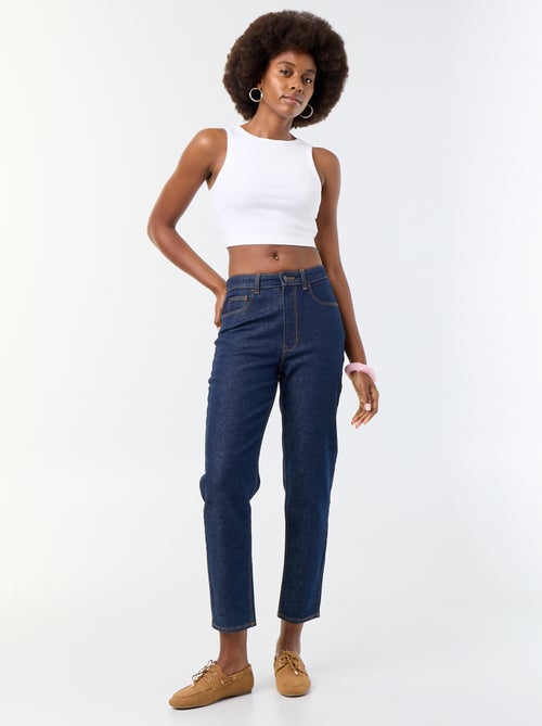 Jean coupe mom - L30 - Kiabi