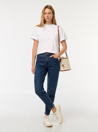 Jean coupe mom - L30