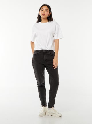 Jean coupe mom - L30
