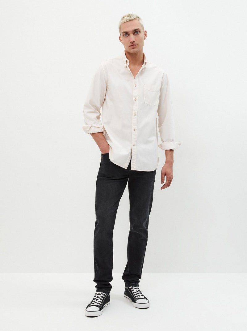Jean coupe skinny Noir - Kiabi