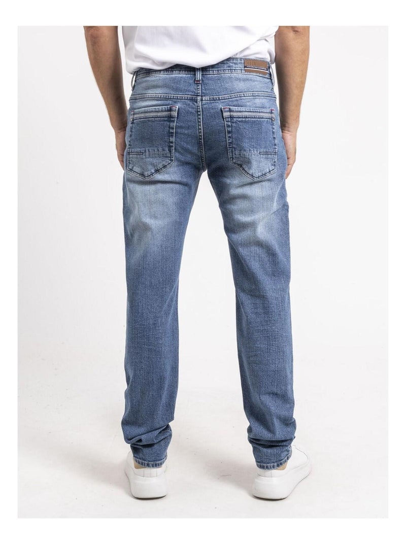 Jean coupe slim SNOW Bleu clair - Kiabi