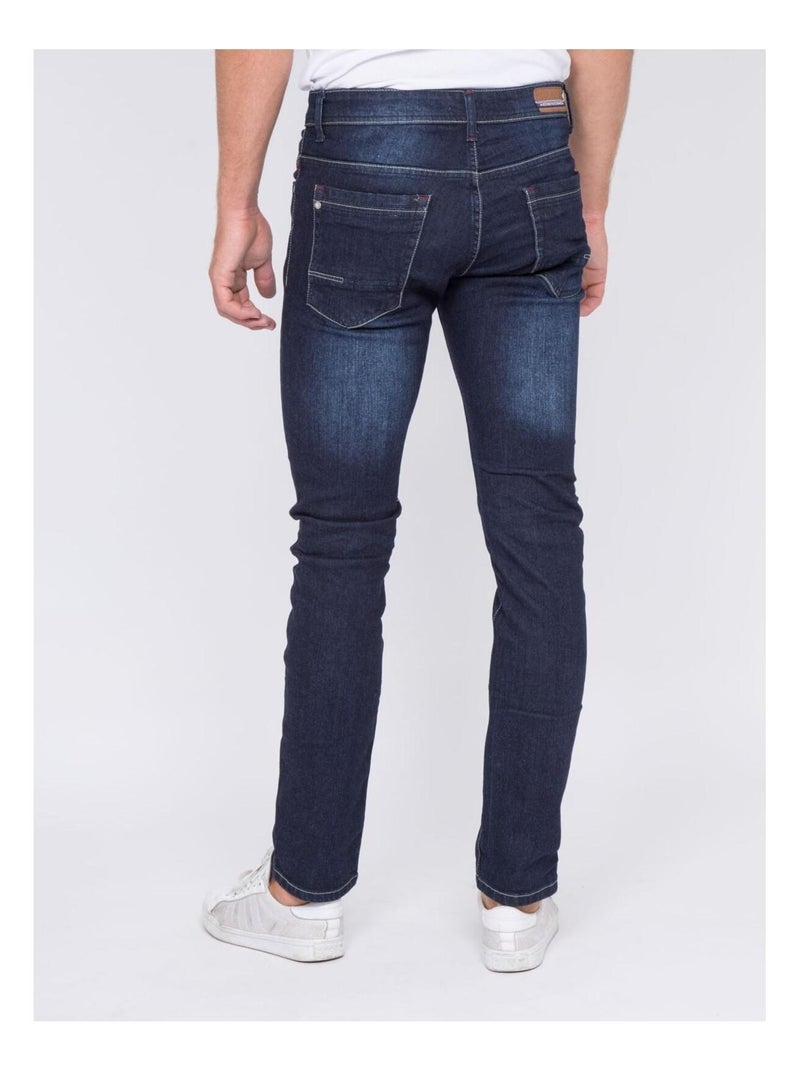 Jean coupe slim SNOW Bleu foncé - Kiabi