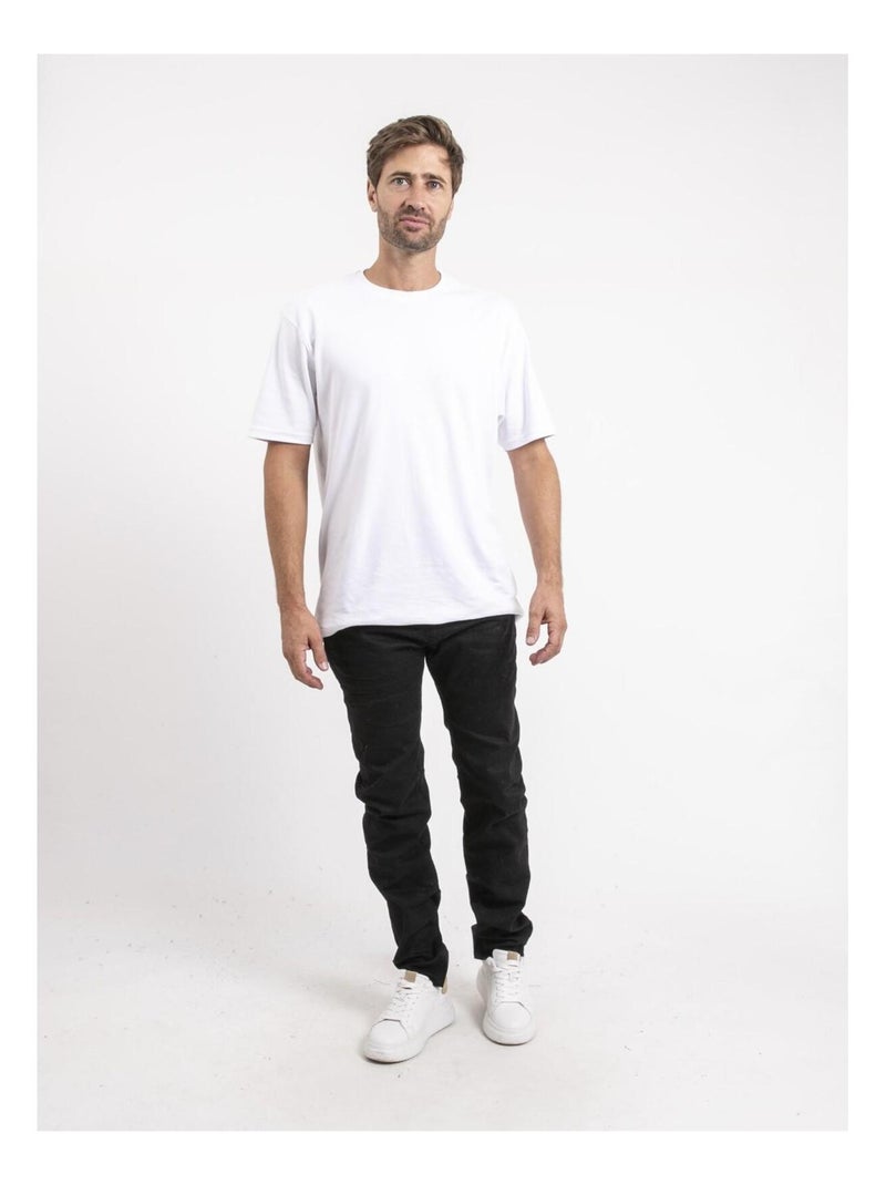 Jean coupe slim SNOW Noir - Kiabi