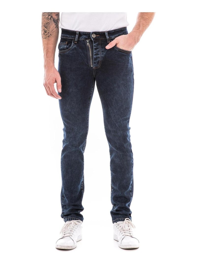 Jean coupe slim SOWANY Bleu - Kiabi