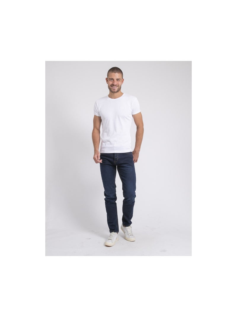 Jean coupe slim SPOKY Bleu - Kiabi