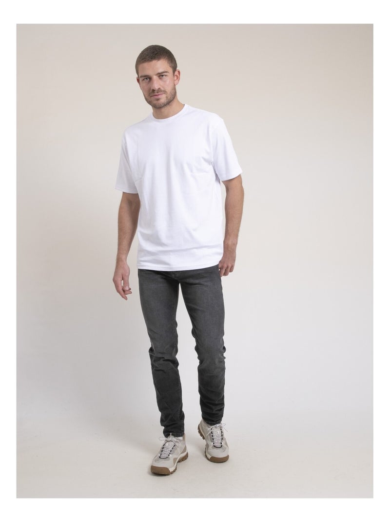Jean coupe slim SPOKY Gris - Kiabi