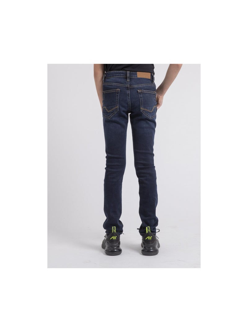 Jean coupe slim SPOKY-J Bleu - Kiabi