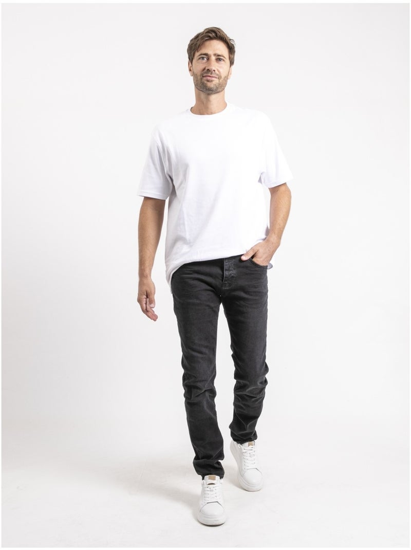 Jean coupe slim SPOKY Noir - Kiabi