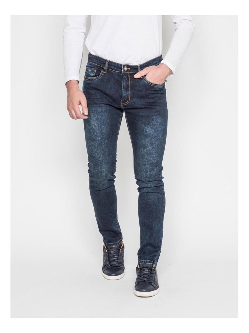 Jean coupe slim SWAN Bleu foncé - Kiabi