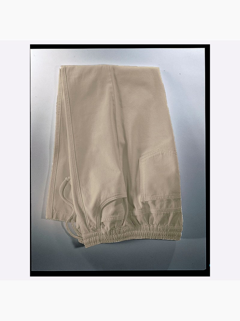 Jean Coutures Décoratives - Taille Standard - Moda Vilona Beige - Kiabi