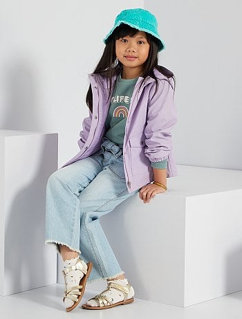 Jean cropped éco-wash