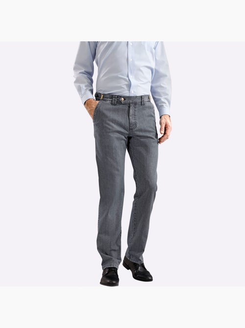 Jean De Conducteur Largeur Réglable à La Taille Pour Plus De Confort - Taille Standard - Moda Vilona - Kiabi Jean De Conducteur Largeur Réglable à La Taille Pour Plus De Confort - Taille Standard - Moda Vilona - Kiabi