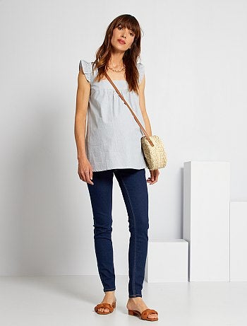 Jean de grossesse coupe skinny - Kiabi