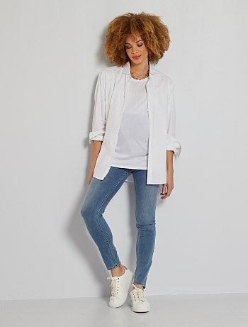 Jean de grossesse coupe skinny - Kiabi