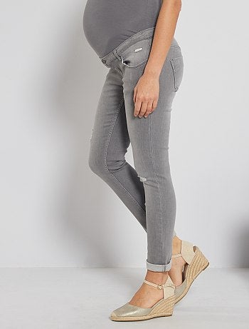 Jean de grossesse coupe slim - Kiabi