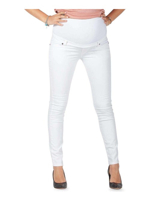 Jean de grossesse slim fit avec stretch - Blanc - Kiabi Jean de grossesse slim fit avec stretch - Blanc - Kiabi