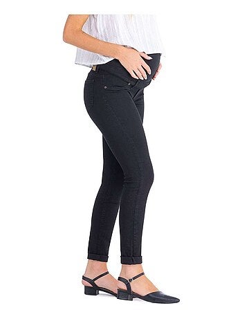 Jean de grossesse slim fit avec stretch - Noir