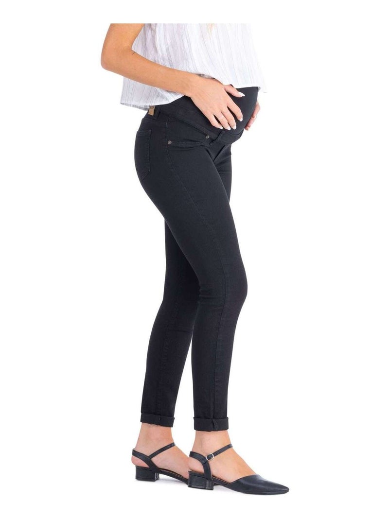 Jean de grossesse slim fit avec stretch  - Noir Noir - Kiabi