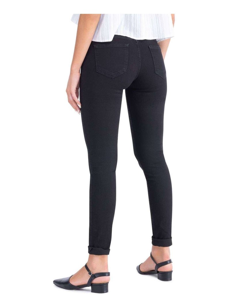 Jean de grossesse slim fit avec stretch  - Noir Noir - Kiabi