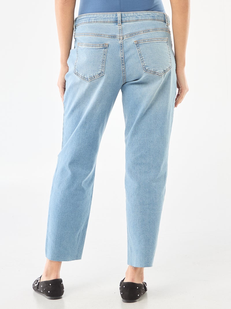 Jean de maternité coupe mom Bleu - Kiabi