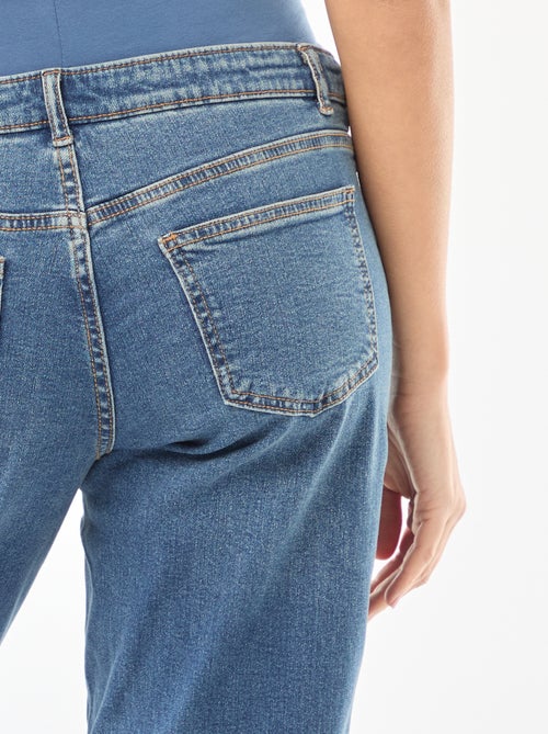 Jean de maternité coupe mom - Kiabi