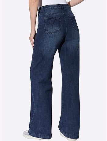 Jean délavage tendance - taille standard - helline
