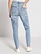     Jean délavé skinny taille haute vue 3
