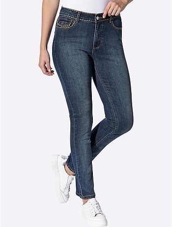 Jean délavé tendance - taille standard - helline