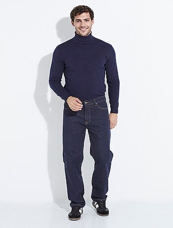 Jean denim 5 poches bas resserré, brut - AFIBEL